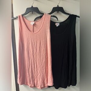 2 Lularoe tank tops